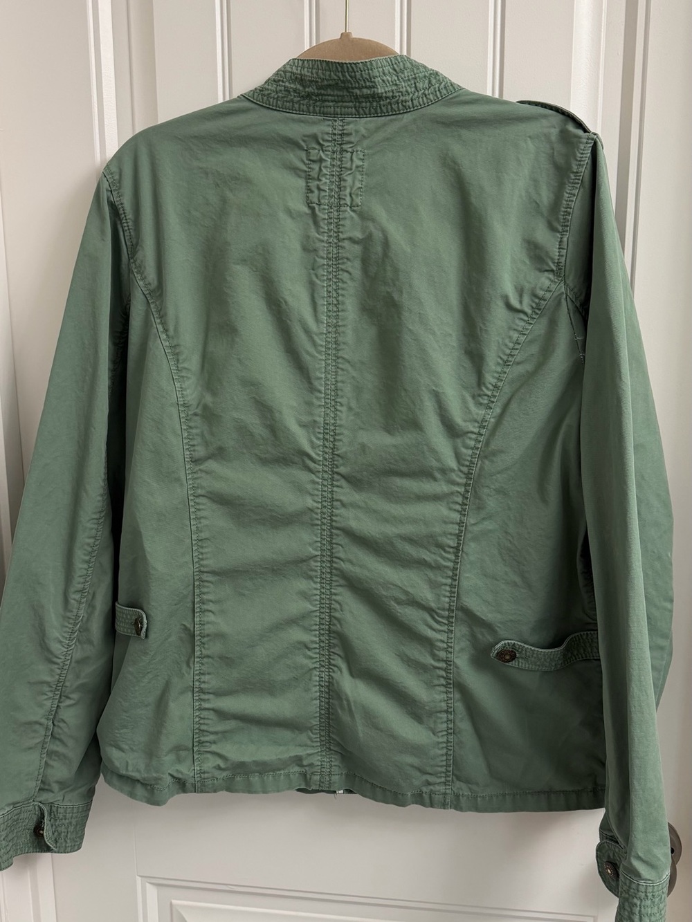 Old Navy Sage Green Military-Style Jacket - Picture 2 of 6